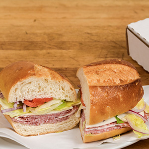 Salami & Cheese Sandwich 